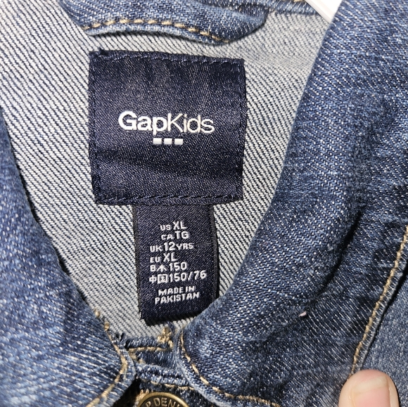 Gap Kids Denim Jacket, Size XL - Picture 3 of 4